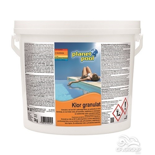 PP - Klor granulat 3 kg - tretje e shpejtë